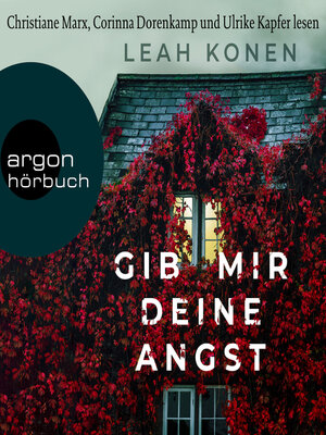cover image of Gib mir deine Angst (Ungekürzte Lesung)